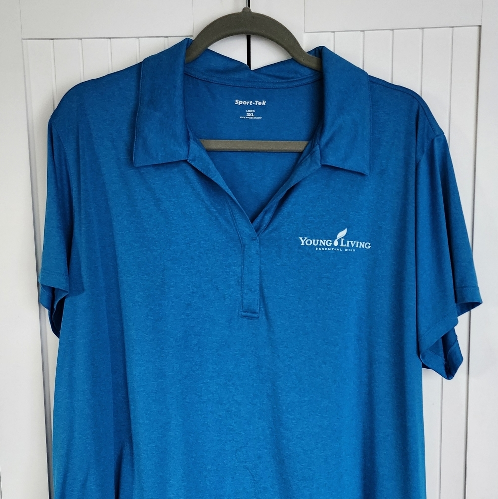 Plus Size Sport-Tek Young Living Polo Size 3X